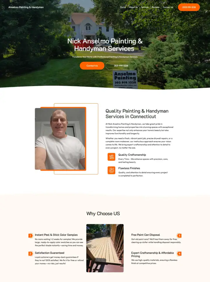 Anselmo Painting website